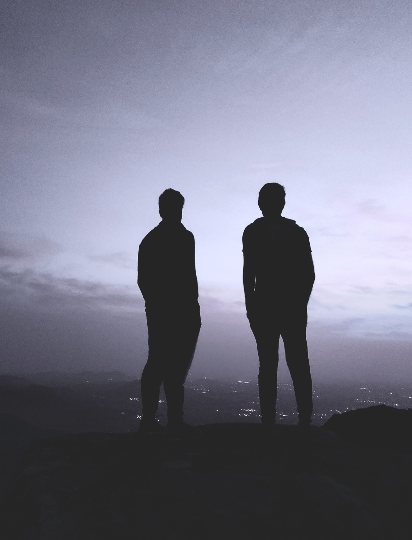 Silhouette, Adult, Male